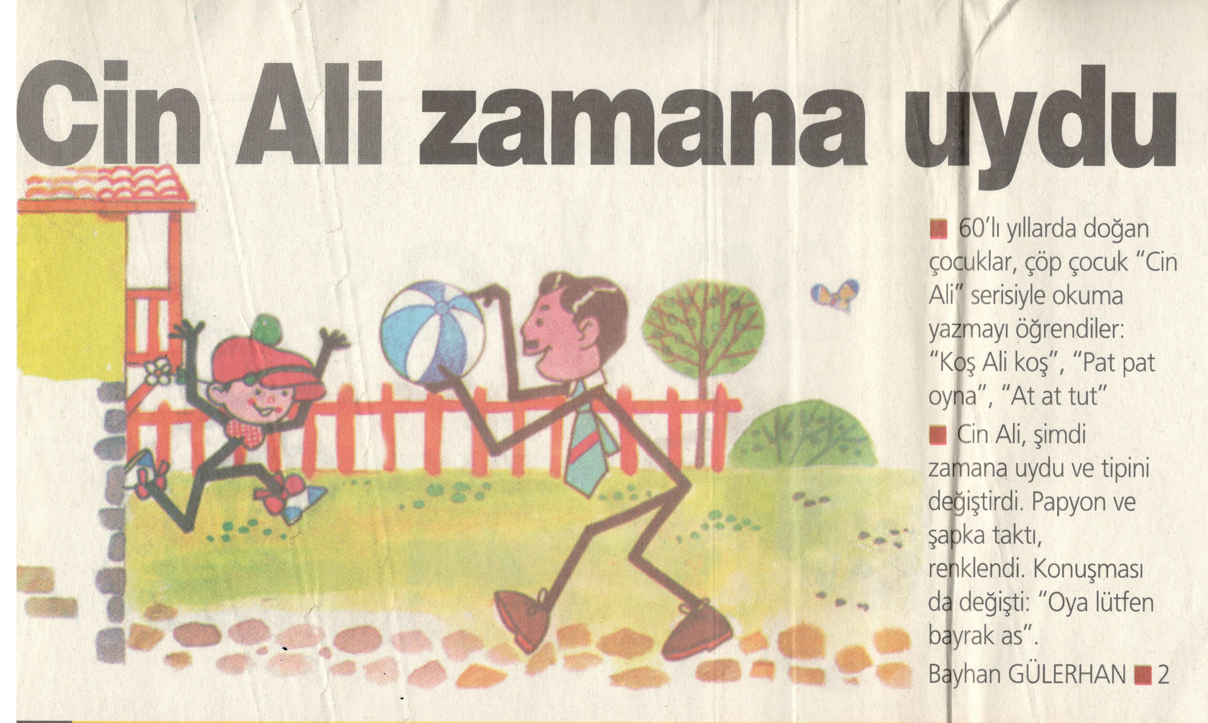 Ali Lütfen Koş- Akşam Gazetesi Yaşam Eki
