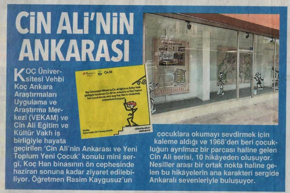 CİN ALİ'NİN ANKARASI- Hürriyet Gazetesi Ankara Eki