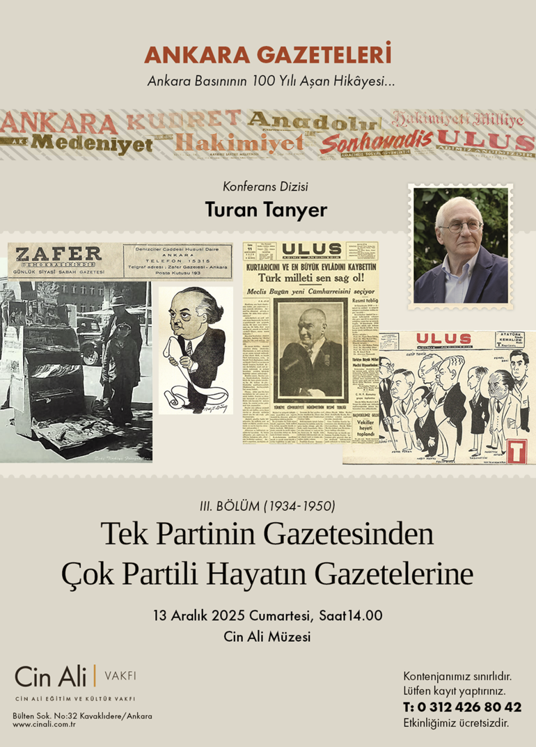 Ankara Gazeteleri - Tek partinin gazetesinden çok partili hayatın gazetelerine… (1934-1950)