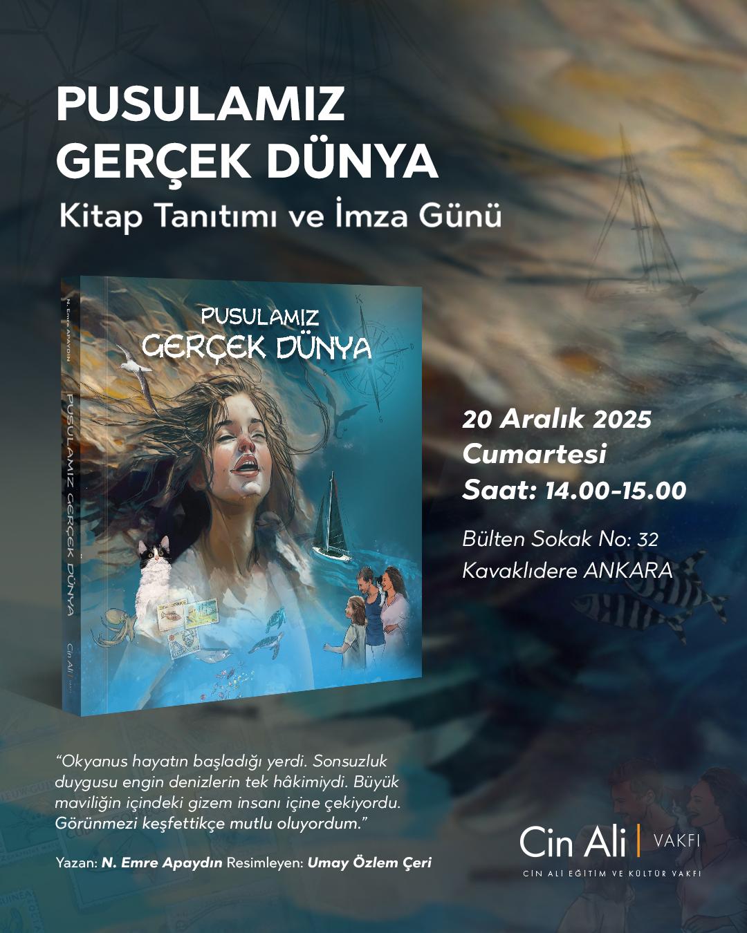 Pusulamız Gerçek Dünya Kitap Tanıtımı ve İmza Günü
