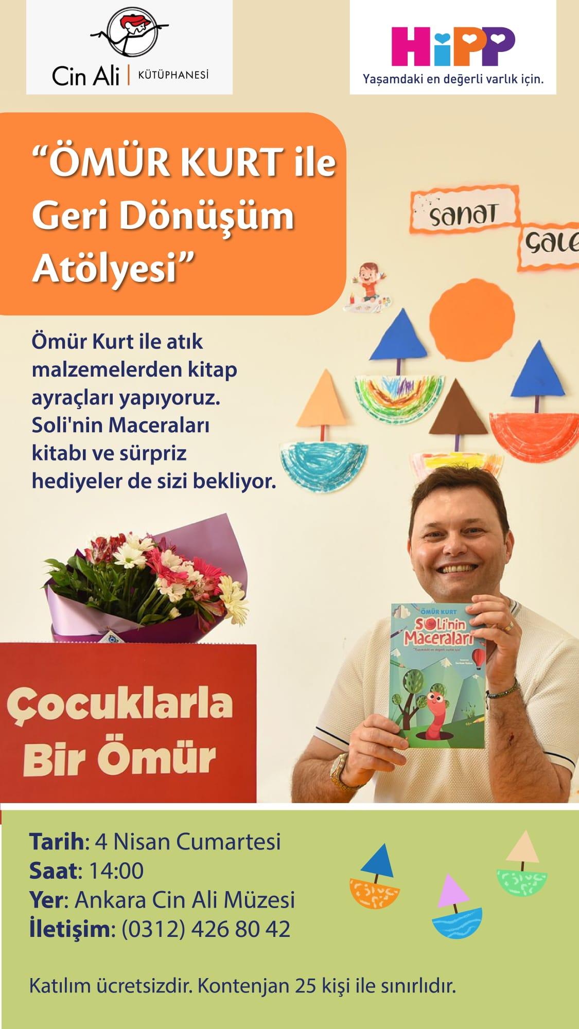 Ömür Kurt ile Geri Dönüşüm Atölyesi